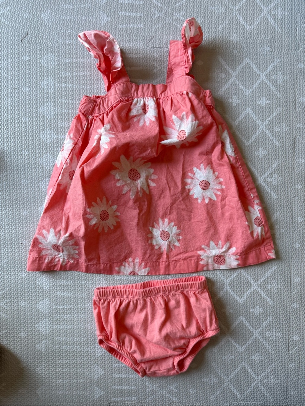 Carter's Pink Floral Kids Dress (6m)